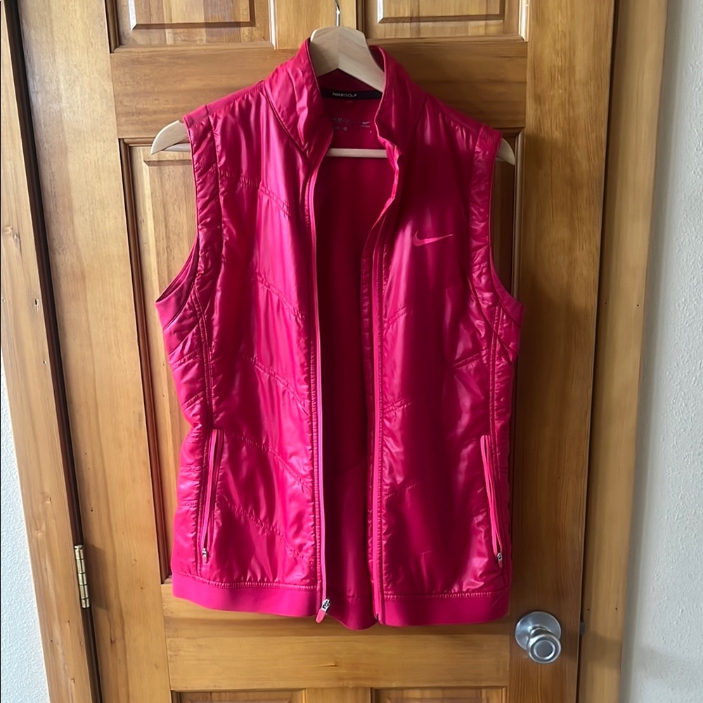 Pink Nike Golf Vest